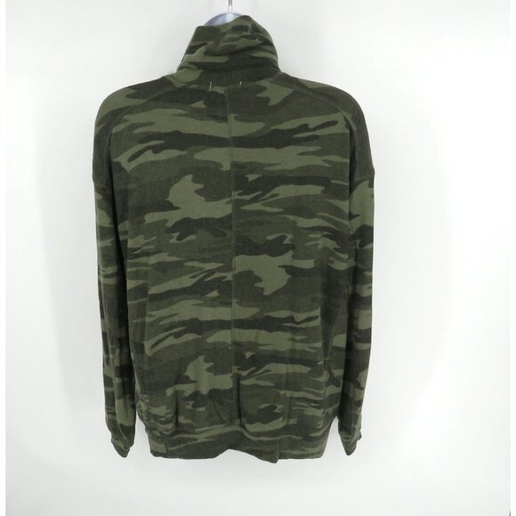 Theo & Spence Women's Camo Pullover 1/4 Zip LOng Sleeve XS NWT - Picture 4 of 4
